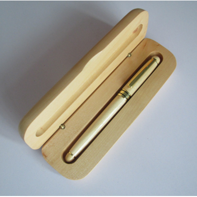 Fountain Pen wood 100% Natural Handcrafted Wood Vintage Style Gift Box and Ink Refill Converter