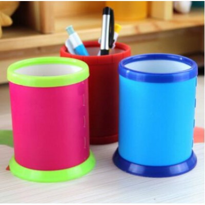 Desktop Office Storage Organizer PP Pencil Holder